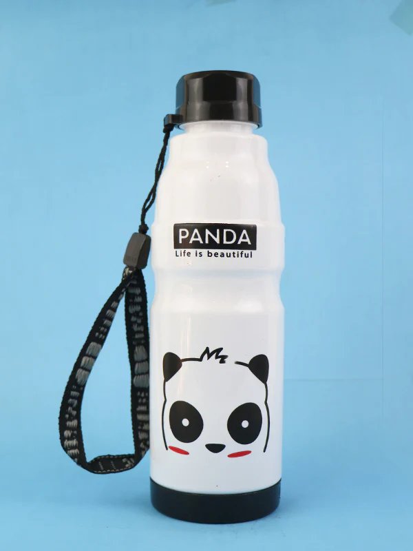 Cute Animal Kids Water Bottle, 500ml Sports Bottle with Strap, BPA-Free, Portable for School, Cycling, Hiking, and Camping