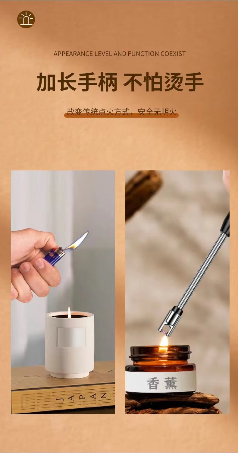 Modern Windproof Rechargeable USB Electric Arc Lighter