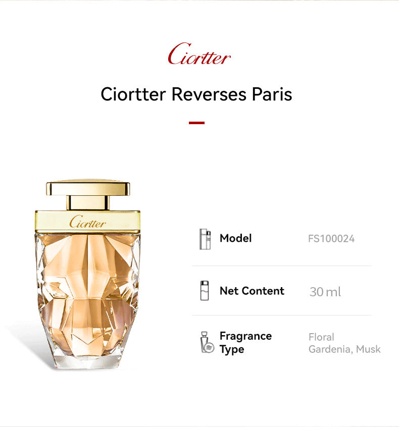 Hot 30ml Brand Perfume Cheetah Long Lasting Fragrance Spray Gardenia Perfume for Women's Perfume Gift