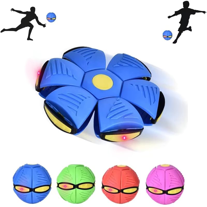 Flying Saucer Ball Magic Deformation UFO | Outdoor Sports Throwing Disc to Ball Toy for Kids