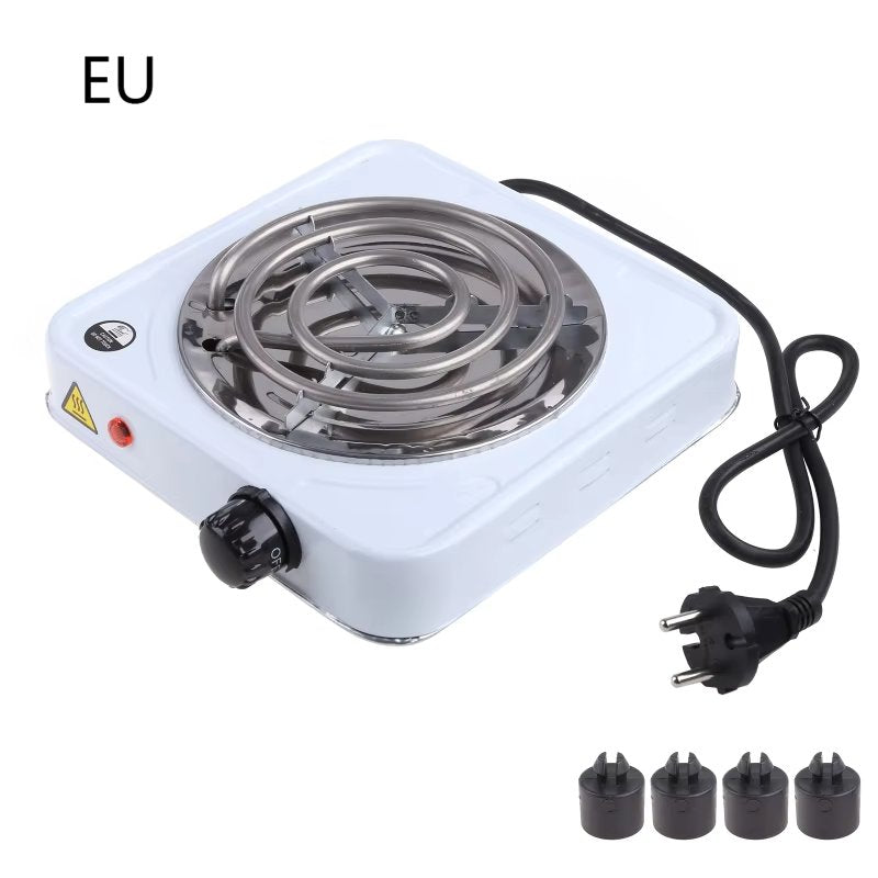 1000W Electric Hot Plate | Portable Single Burner Stove for Cooking, Coffee & More