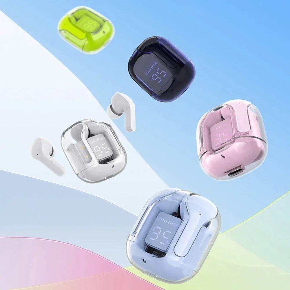 AIR31 TWS Bluetooth Earbuds with LED Digital Display – HiFi Stereo Sound, ENC Noise Reduction, Wireless In-Ear Headphones for Xiaomi, Huawei, iPhone with Fast Charging, Long Battery Life & Portable Charging Case