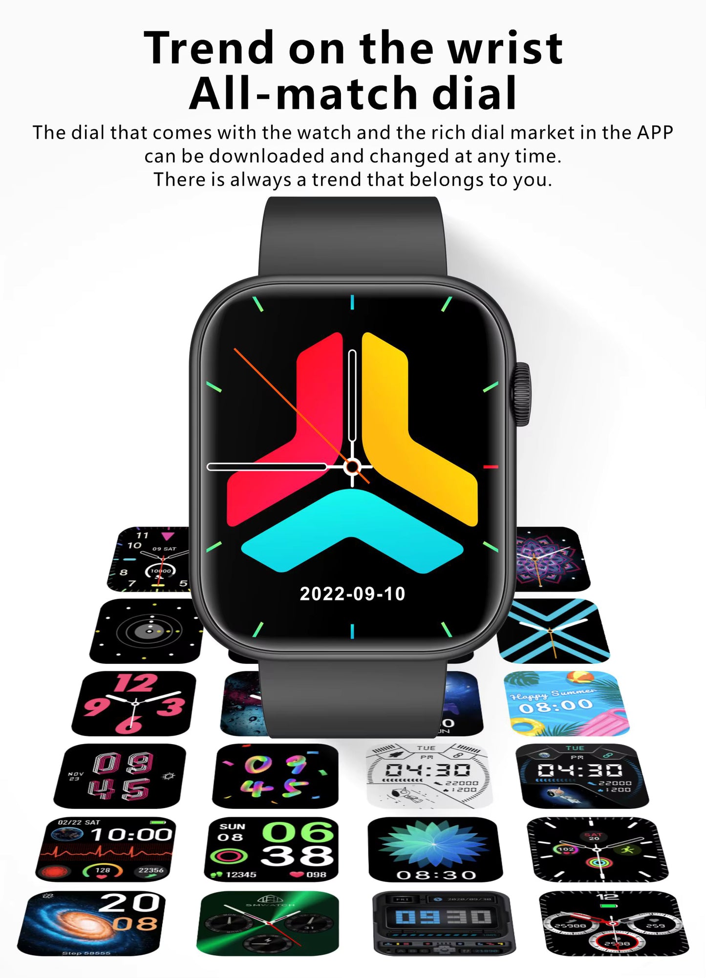 Ultra 9 Smart Watch – High-Quality Smart Watch, Low-Rate 7-in-1 Smartwatch with Bluetooth Calling, HD Display & Multiple Sports Modes