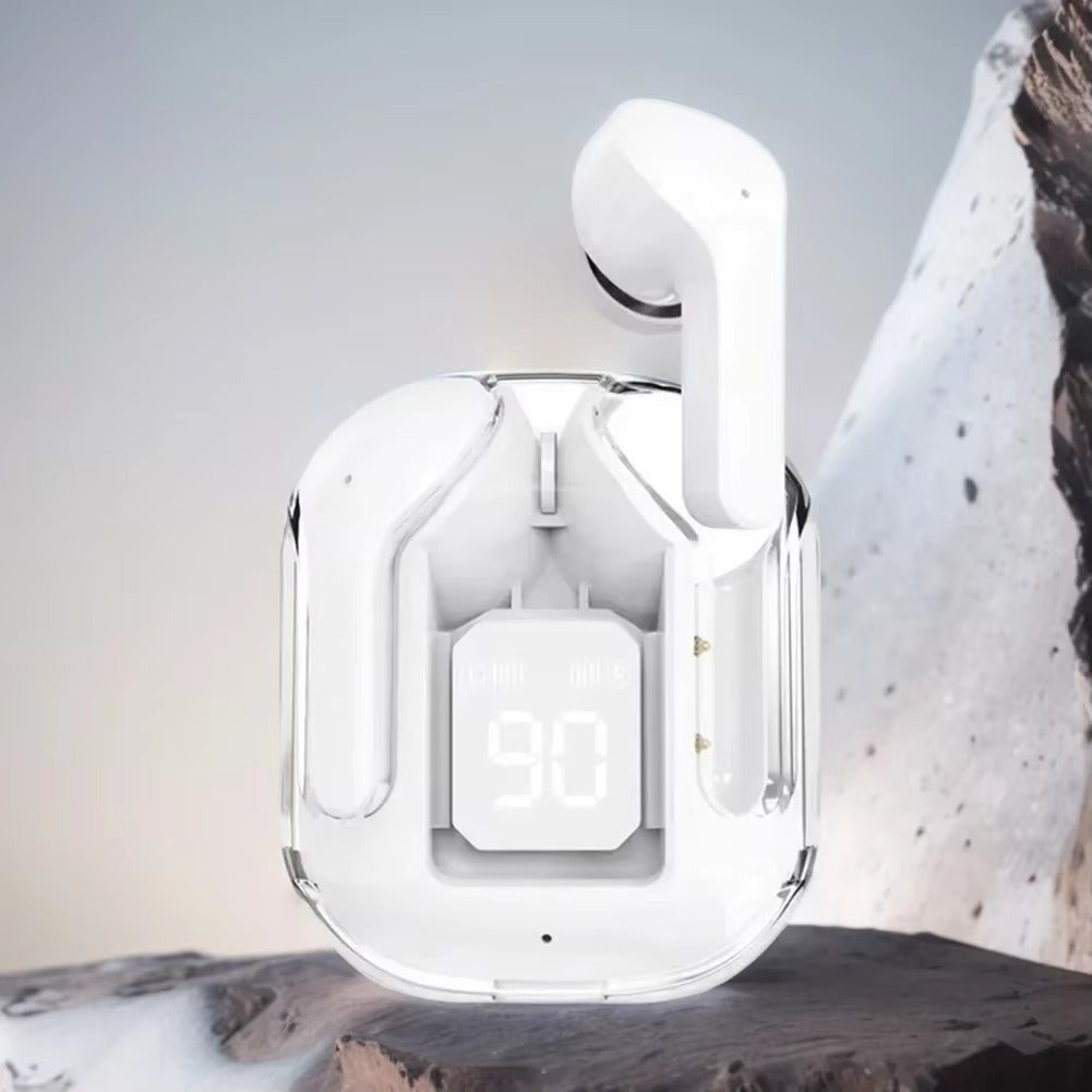AIR31 TWS Bluetooth Earbuds with LED Digital Display – HiFi Stereo Sound, ENC Noise Reduction, Wireless In-Ear Headphones for Xiaomi, Huawei, iPhone with Fast Charging, Long Battery Life & Portable Charging Case
