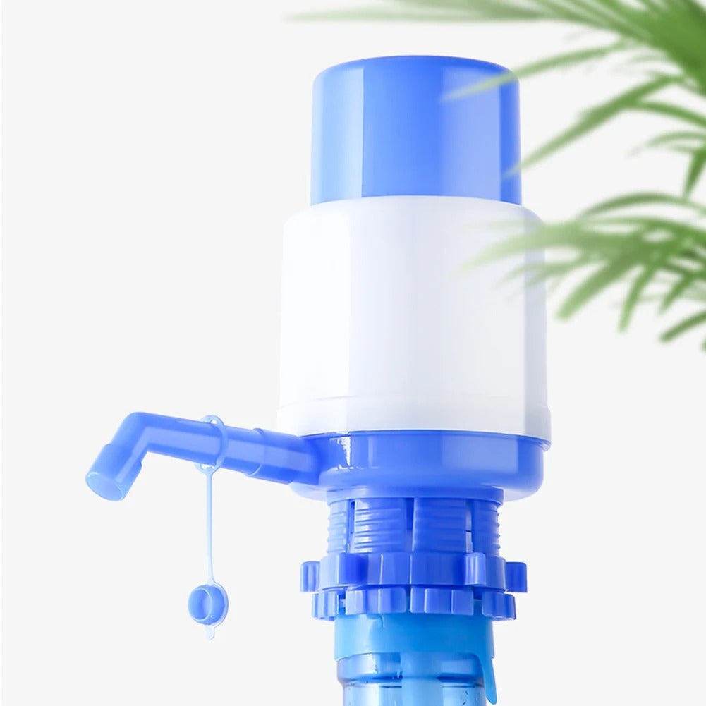 Manual Water Pump Hand Pressure Drinking Dispenser for Bottled Water – Portable Water Press Pump