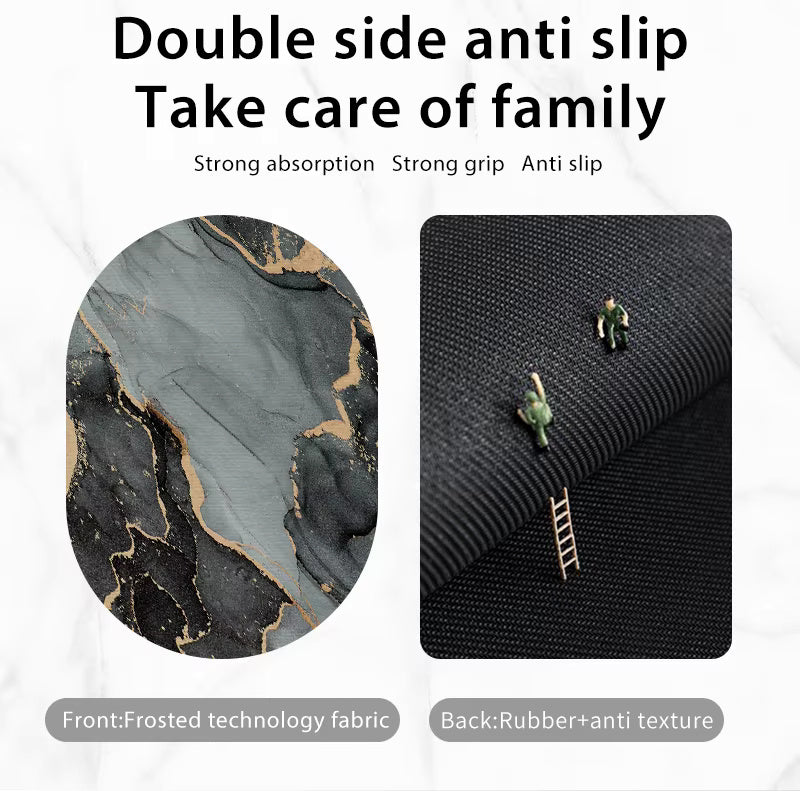 Super Absorbent Bathroom Mat – Quick-Dry, Non-Slip Soft Floor Rug for Bathroom, Kitchen & Home