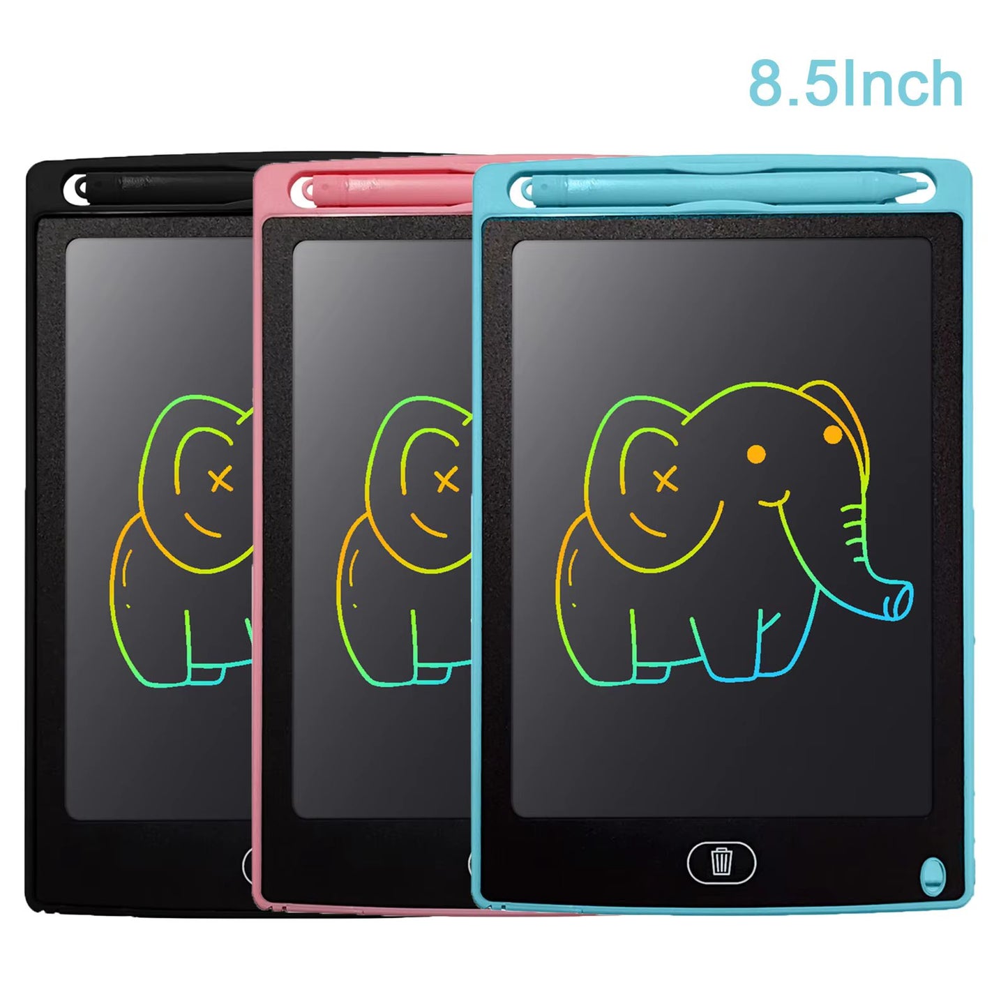 LCD Writing Tablet for Kids & Toddlers - Digital Drawing Pad with Erasable Screen, ABS Plastic Frame, Stylus Pen, Best Gift for Learning & Writing Activities