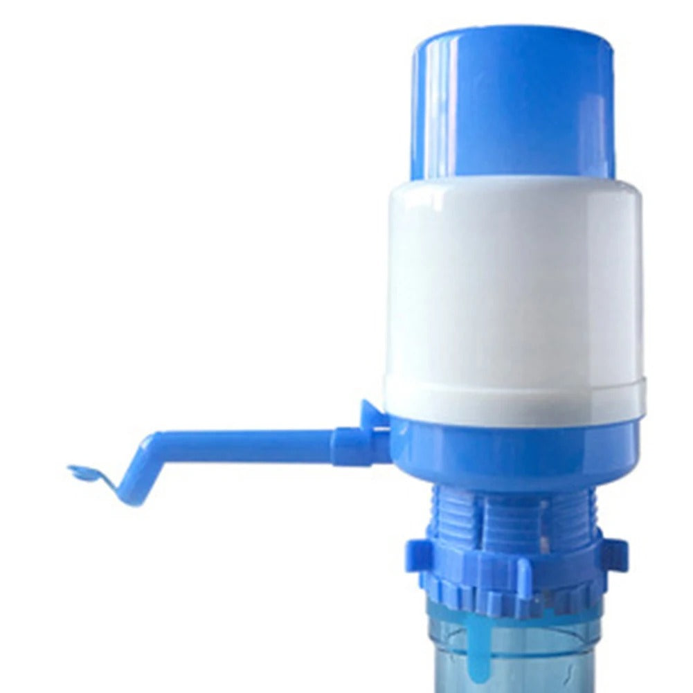 Manual Water Pump Hand Pressure Drinking Dispenser for Bottled Water – Portable Water Press Pump
