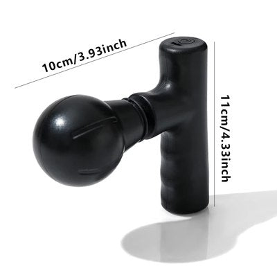 Mini Handheld Muscle Massager – Portable Deep Tissue Massager for Muscle Relaxation, USB Rechargeable Compact Sports Massage Device