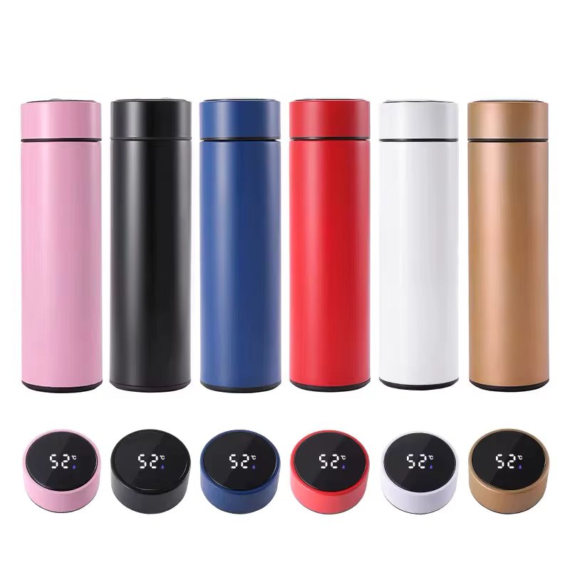 500ML Smart Thermos Water Bottle | Stainless Steel Vacuum Flask with Intelligent Temperature Display