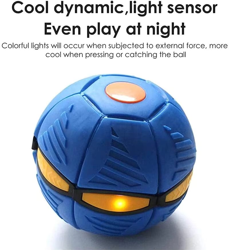 Flying Saucer Ball Magic Deformation UFO | Outdoor Sports Throwing Disc to Ball Toy for Kids