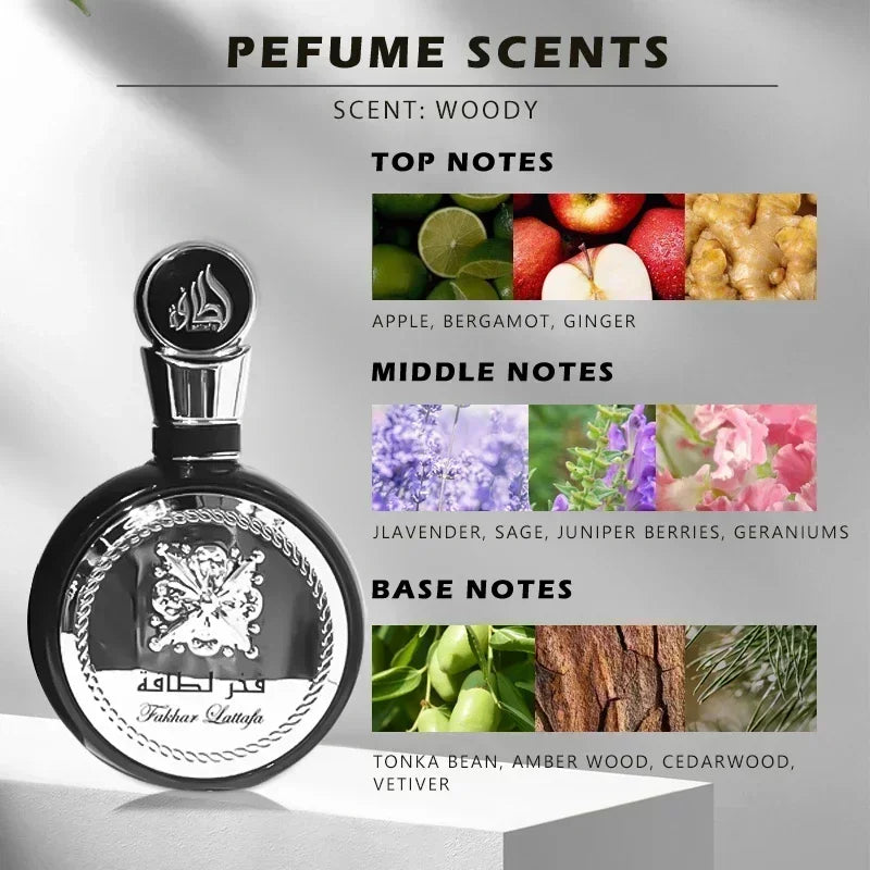 100ML Original Fakhar Body Spray Perfume Women High Quality Gift Arabic Fragrance Lasting Eau De Parfum Deodorants