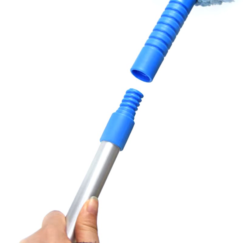 Cross-Border Temu Household Extendable Feather Duster – Lint-Free, Retractable & Curved Chenille Dust Sweeper | High Reach, Ceiling Fan, and Microfiber Brush Dust Cleaner