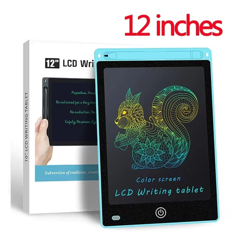 LCD Writing Tablet for Kids & Toddlers - Digital Drawing Pad with Erasable Screen, ABS Plastic Frame, Stylus Pen, Best Gift for Learning & Writing Activities