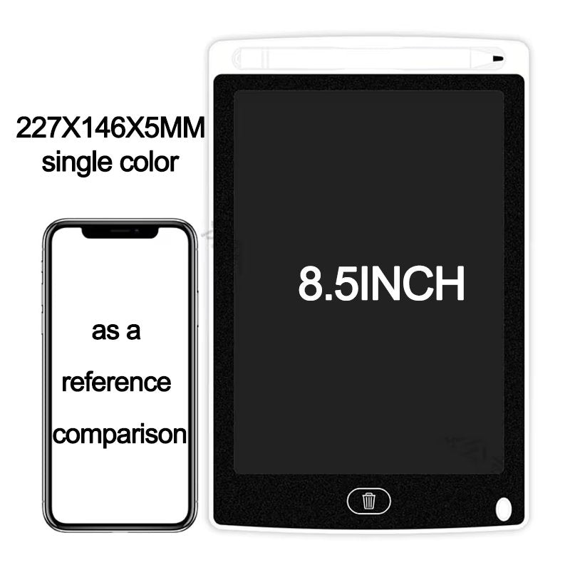 LCD Writing Tablet for Kids & Toddlers - Digital Drawing Pad with Erasable Screen, ABS Plastic Frame, Stylus Pen, Best Gift for Learning & Writing Activities