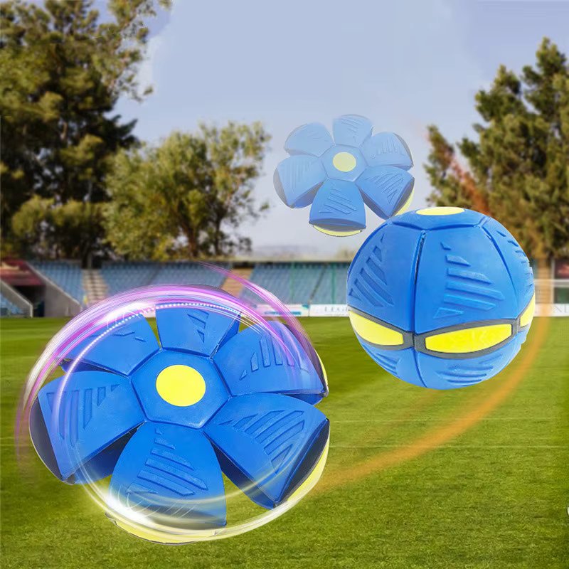 Flying Saucer Ball Magic Deformation UFO | Outdoor Sports Throwing Disc to Ball Toy for Kids