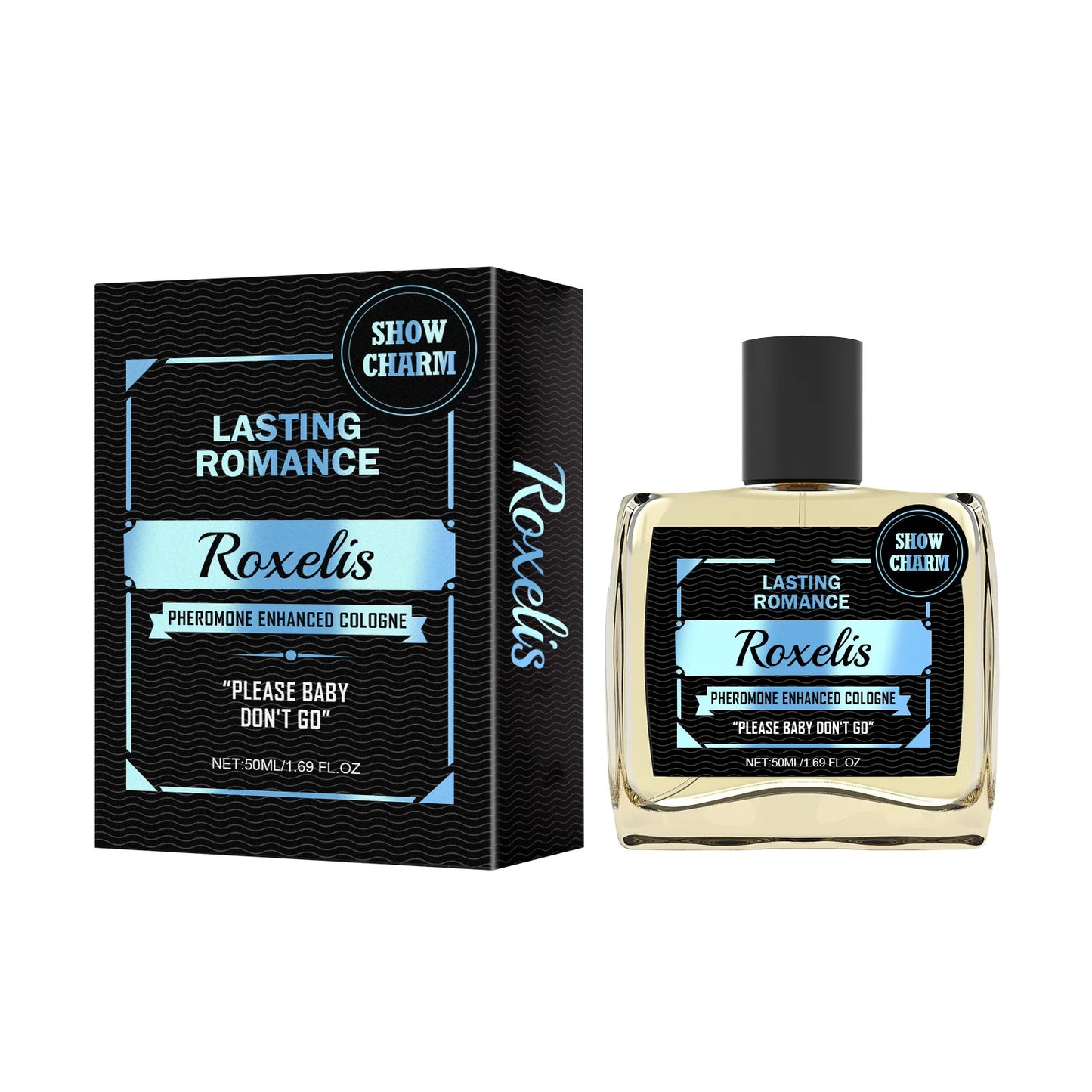 Roxelis Pheromone Perfume Original Perfume Fresh Natural Light Fragrance for Men Releasing Charm Date Atmosphere Cologne Perfume