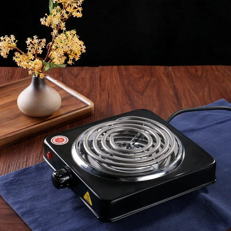 Multifunctional 1000W Electric Furnace Hot Plate – Portable Electric Stove for Cooking, Sand Casting Tray, Easy Clean Countertop Burner