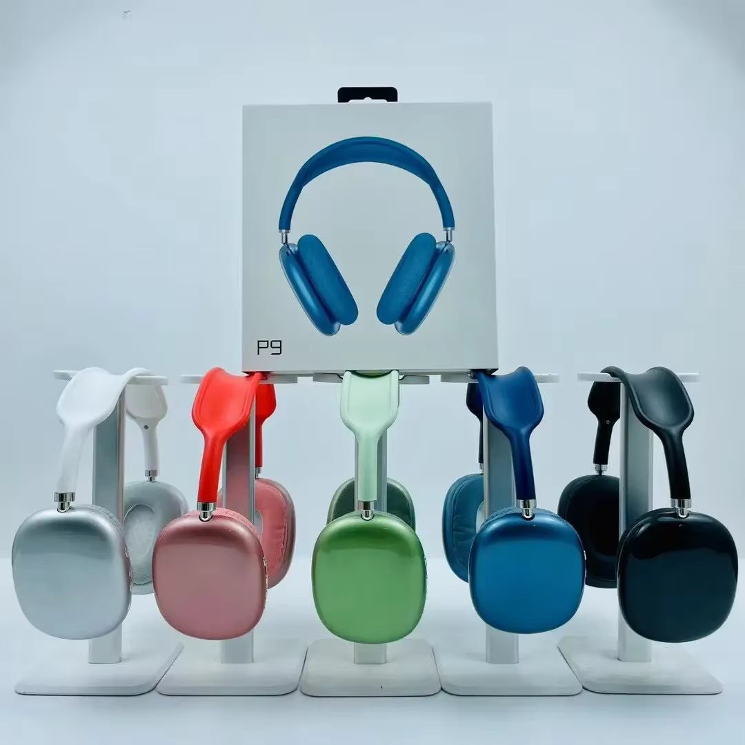 Popular P9 Bluetooth Earphones, Wireless Sports Gaming Headphones, Universal Head-Mounted Bluetooth Headset with High-Quality Sound & Easy Pairing for Gaming