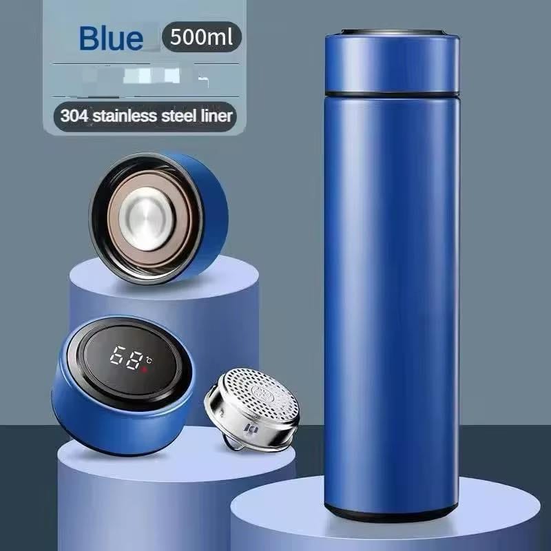 500ML Smart Thermos Water Bottle | Stainless Steel Vacuum Flask with Intelligent Temperature Display