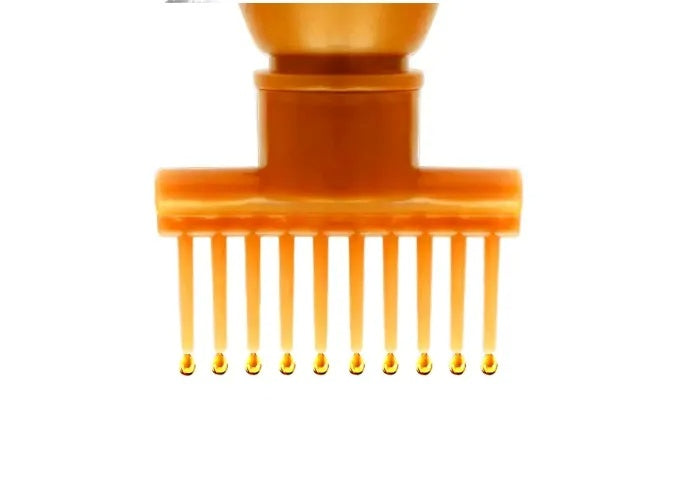 Hair Oil Selfie Bottle – Root Comb Applicator for Even Scalp Coverage | Hair Dye & Oil Applicator Bottle | Available in Single & Pack of 2