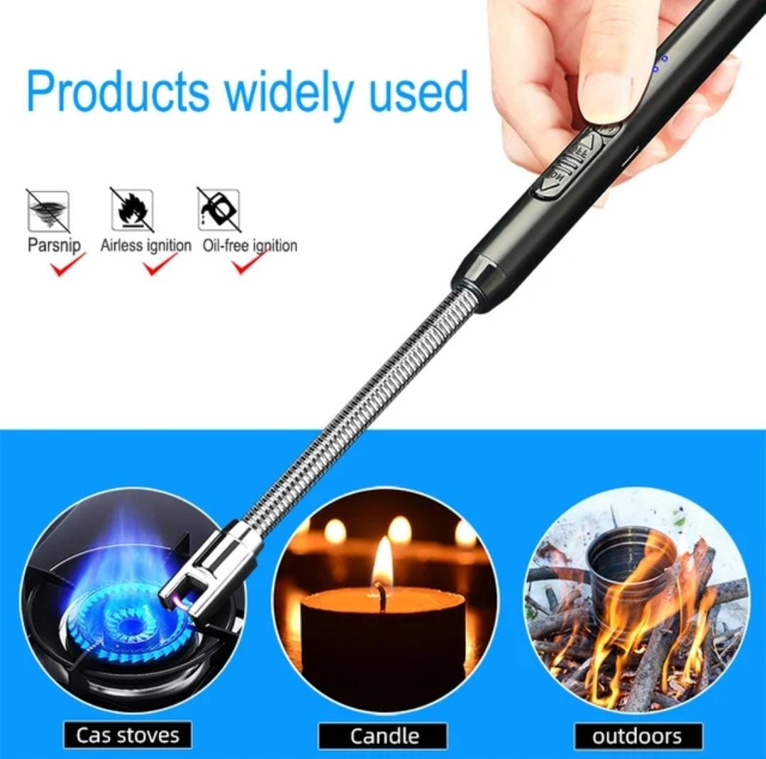 Modern Windproof Rechargeable USB Electric Arc Lighter